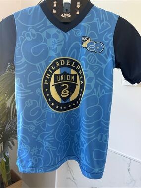 MLS GO Philadelphia Union Youth Graphic Soccer Jersey YM
